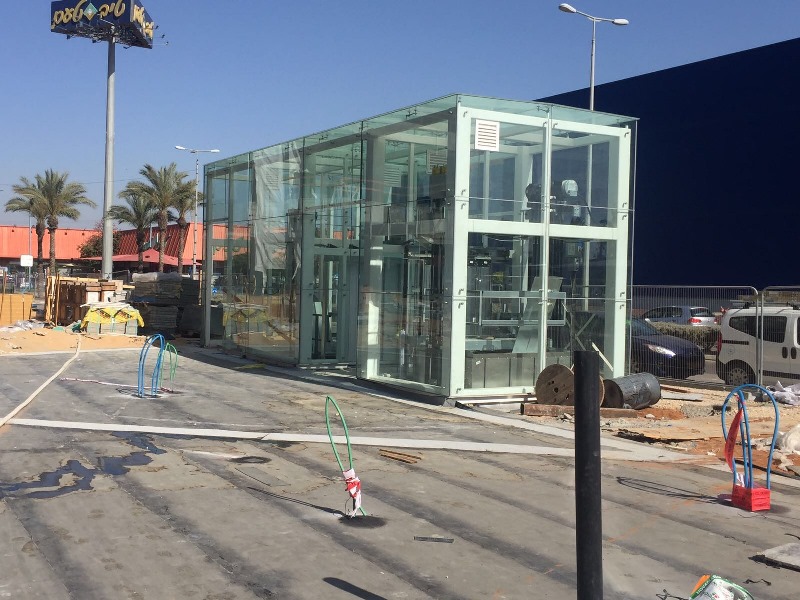 קונסטרוקציה למעליות מרכז סוהו נתניה